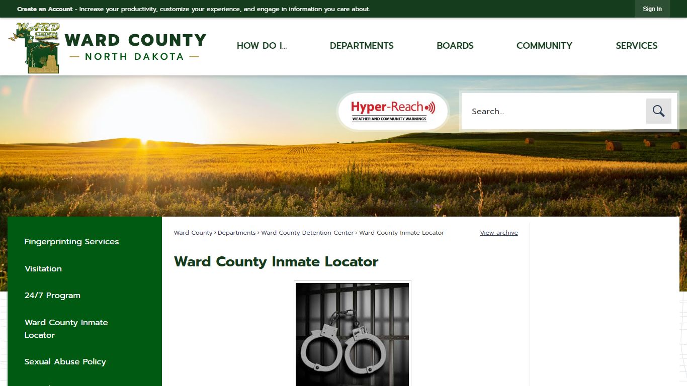 Ward County Inmate Locator | Ward County, ND - Official ...